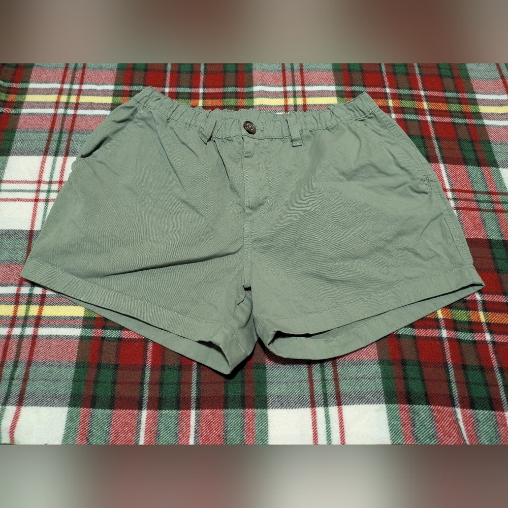 Chubbies Men’s Green Shorts Large 4 in Inseam